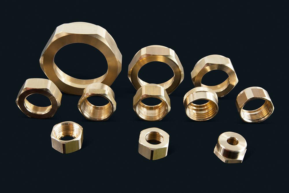 Brass nuts